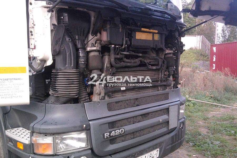 Скания не запускается